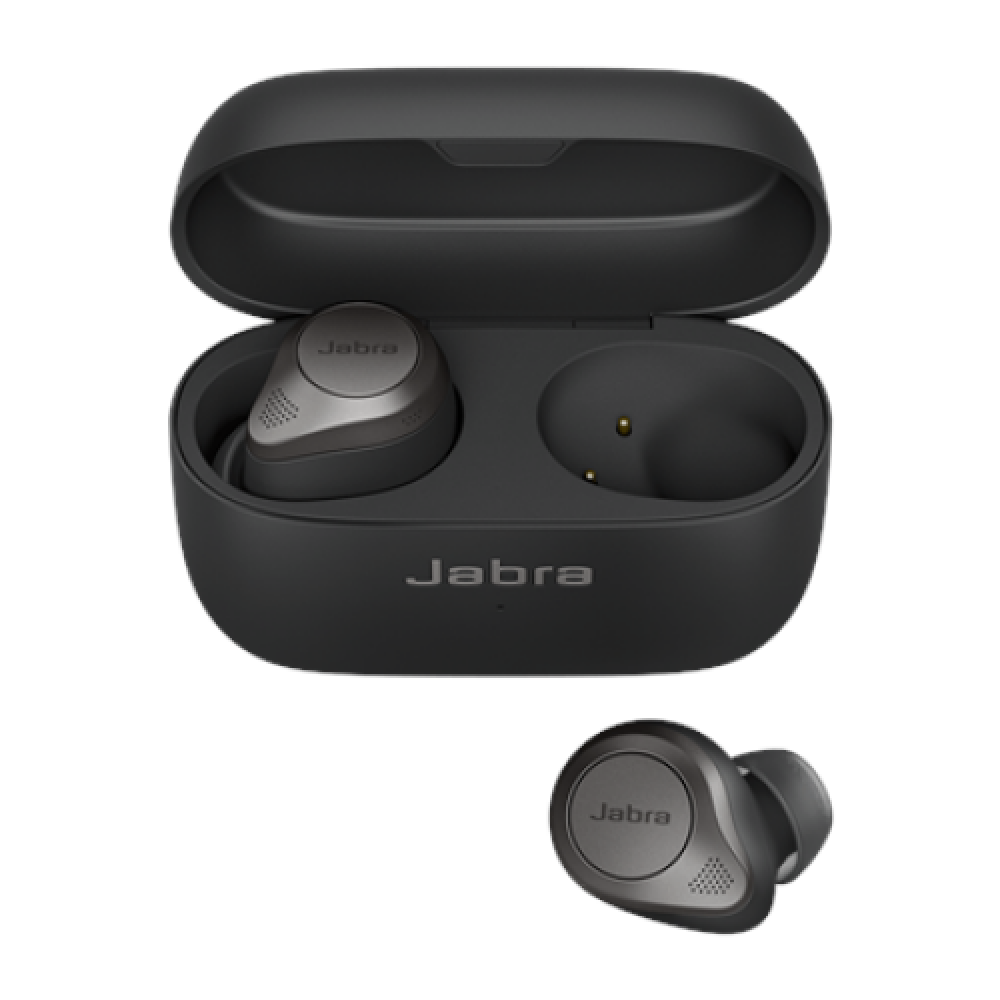 Jabra Elite 85t Earbuds, Built-in microphone, Titanium Black, Bluetooth, In-ear, ANC