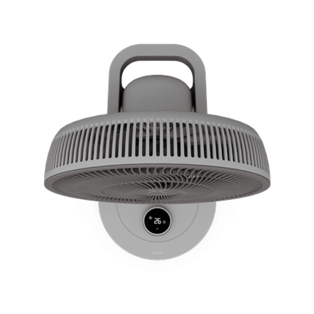 Duux , Fan , Whisper 2 , Stand Fan , Gray , Diameter 34 cm , Number of speeds 26 , Oscillation , 1.6-19 W , Remote control