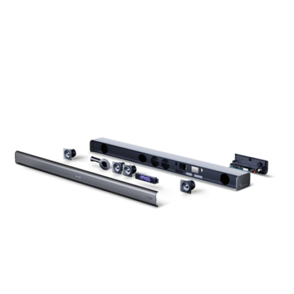 Sharp HT-SBW460 3.1 Soundbar with Wireless Subwoofer and Dolby Atmos for TV above 40, HDMI ARC/CEC, Bluetooth, 95cm, Black