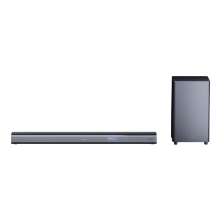 Sharp HT-SBW460 3.1 Soundbar with Wireless Subwoofer and Dolby Atmos for TV above 40, HDMI ARC/CEC, Bluetooth, 95cm, Black , Sharp , TV SoundBar with Wireless Subwoofer , HT-SBW460 , Black , No , USB port , Bluetooth , 440 W , Wireless connection
