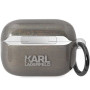 Apple AirPods Pro 2, Glitter Karl&Choupette Earphone Case , KLAP2HNKCTGK , Black , TPU/PC
