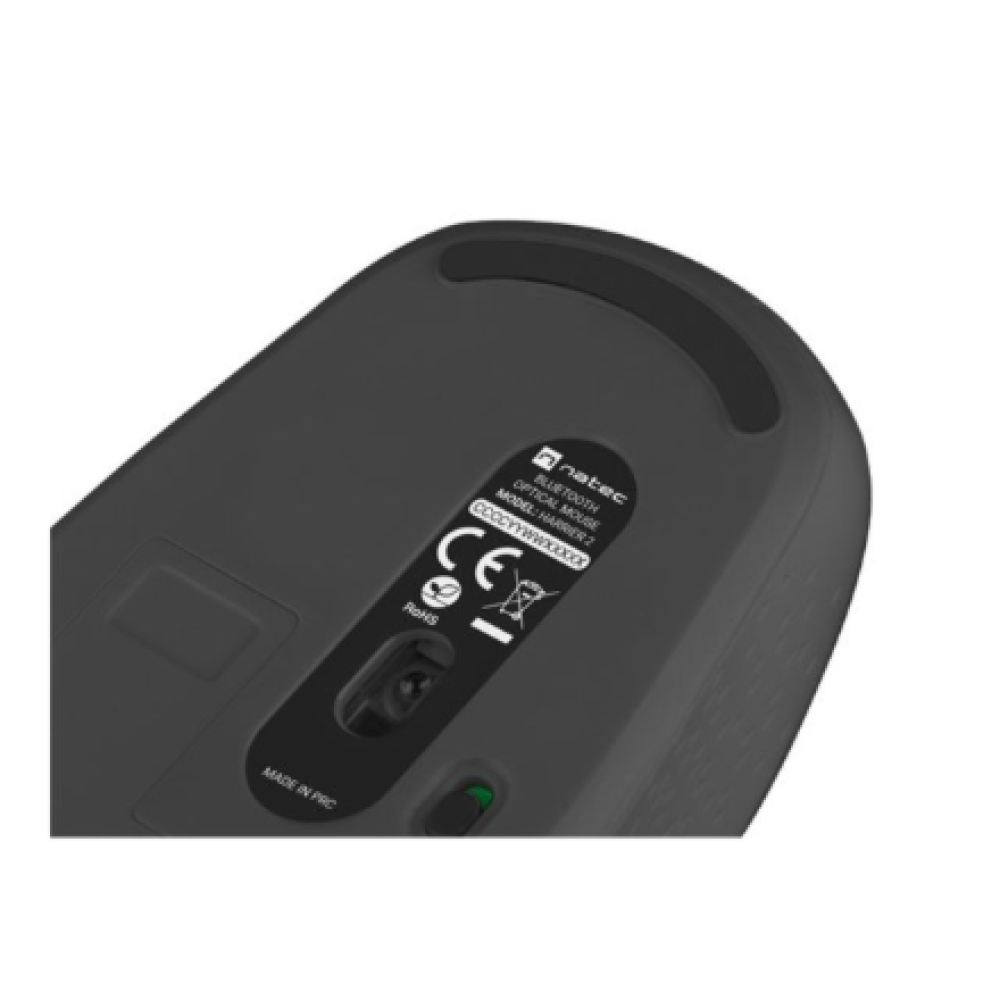 Natec , Mouse , Harrier 2 , Wireless , Bluetooth , Black