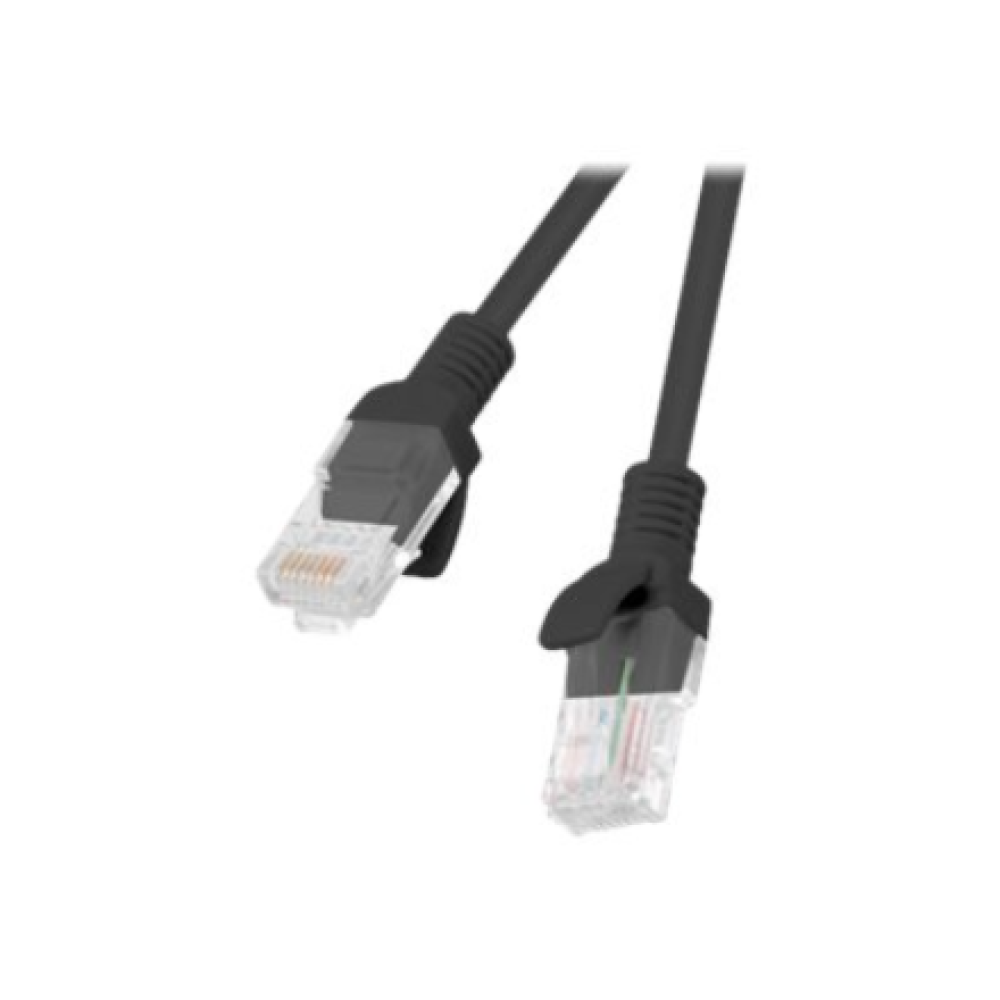 Lanberg Patchcord CAT.6 UTP , PCU6-10CC-1000-BK , 10 m