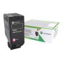 Lexmark Corporate , 74C2SME , Laser Toner Cartridge , Magenta