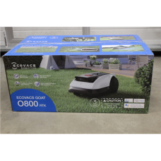 SALE OUT. Ecovacs GOAT O800 RTK Lawn Mower, Robot, Up to 800 m², LiDAR-enhanced RTK navigation, SmartEdge, White , Ecovacs , Lawn Mower GOAT O800 RTK , UNPACKED, WHITE SPOTS ON THE WHEEL SALE OUT. Ecovacs GOAT O800 RTK Lawn Mower, Robot, Up to 800 m², LiDAR-enhanced RTK navigation, SmartEdge, White , Ecovacs , Lawn Mower GOAT O800 RTK , UNPACKED, WHITE SPOTS ON THE WHEEL
