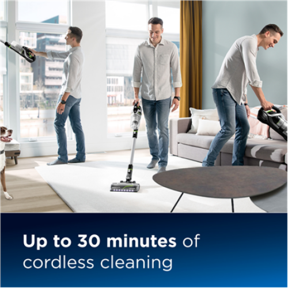 Bissell Vacuum Cleaner MultiReach Active Pet 21V Cordless operating Handstick and Handheld 21 V Operating time (max) 30 min Black/Green Warranty 24 month(s) Battery warranty 24 month(s)