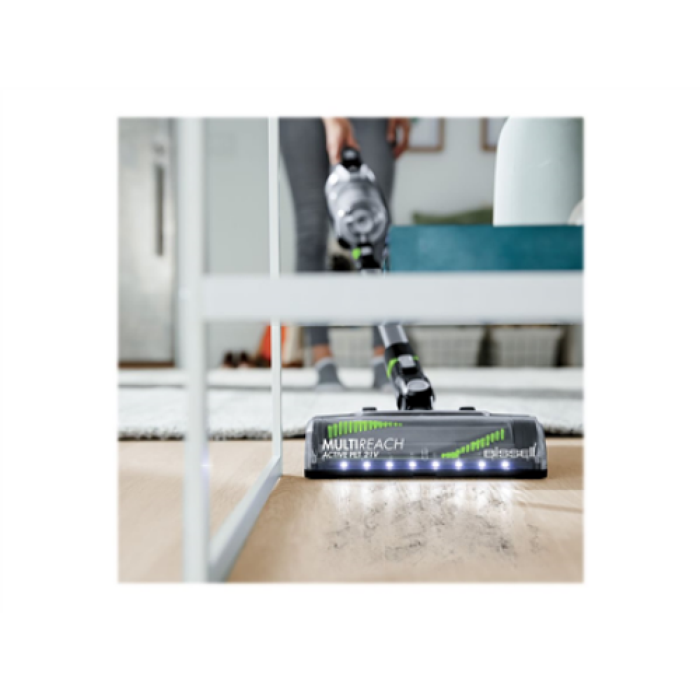 Bissell Vacuum Cleaner MultiReach Active Pet 21V Cordless operating Handstick and Handheld 21 V Operating time (max) 30 min Black/Green Warranty 24 month(s) Battery warranty 24 month(s)