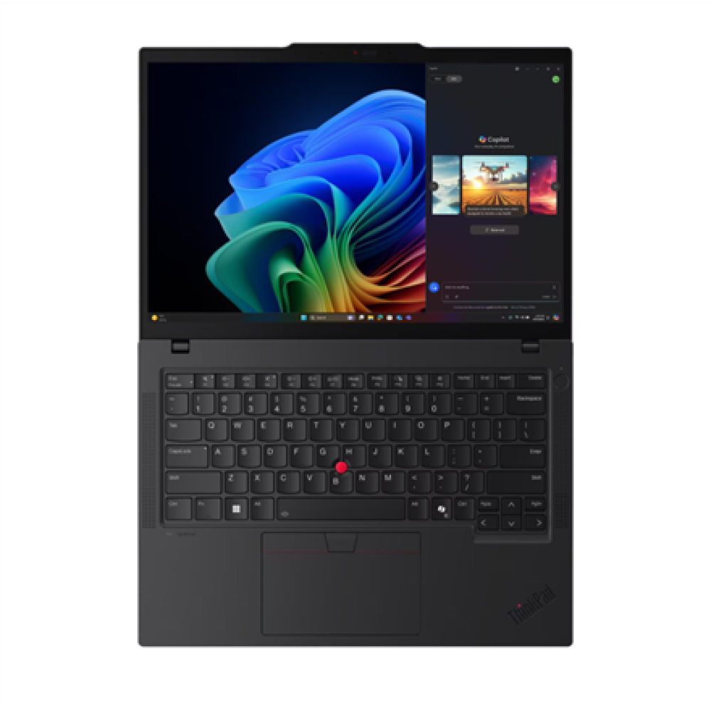 Lenovo ThinkPad T14 G6 Intel , Black , 14 , IPS , WUXGA , 1920 x 1200 pixels , Anti-glare , Intel Core Ultra 7 , 258V , 32 GB , Soldered LPDDR5X , Solid-state drive capacity 512 GB , Intel Arc Graphics 140V , Windows 11 Pro , 802.11be , Bluetooth version 