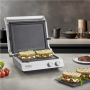 Caso Double Contact Grill , SteakChef , Contact grill , 2000 W , Stainless Steel