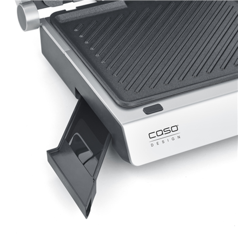 Caso Double Contact Grill , SteakChef , Contact grill , 2000 W , Stainless Steel