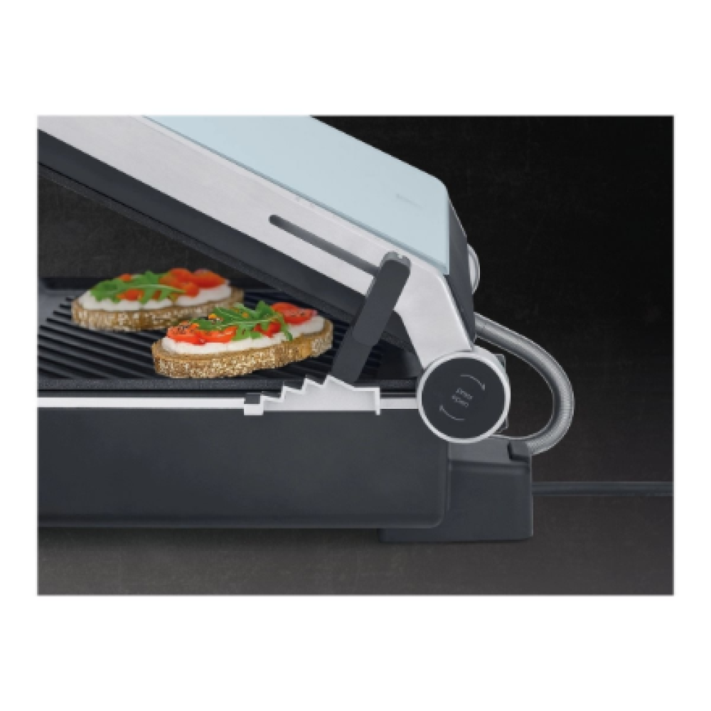Caso Double Contact Grill , SteakChef , Contact grill , 2000 W , Stainless Steel