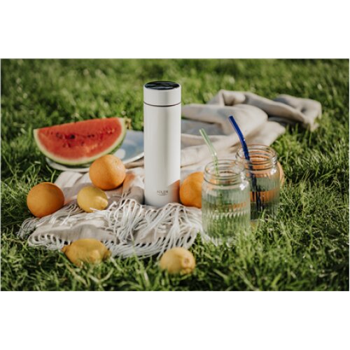 Adler , Thermal Flask , AD 4506w , Material Stainless steel/Silicone , White