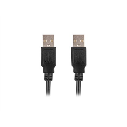 Lanberg , Cable USB-A 2.0 , CA-USBA-20CU-0018-BK , USB Type-A to USB Type-A