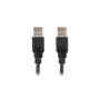 Lanberg , Cable USB-A 2.0 , CA-USBA-20CU-0018-BK , USB Type-A to USB Type-A