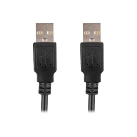 Lanberg , Cable USB-A 2.0 , CA-USBA-20CU-0018-BK , USB Type-A to USB Type-A
