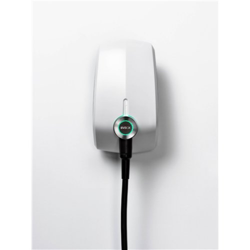 EVBox , Elvi White 1 Phase-32A, fixed 6 meter Type 2 cable, WiFi, 7,4 kW , 7.4 kW , 32 A , Wi-Fi 2.4/5 GHz, Bluetooth 4.0 , 6 m , White