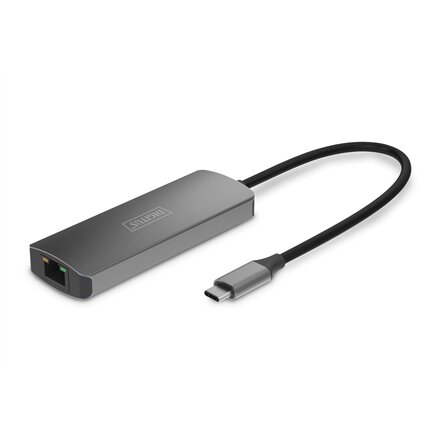 Digitus , 4K Video Extender (USB-C - HDMI), 30 m , DS-55343 , Black