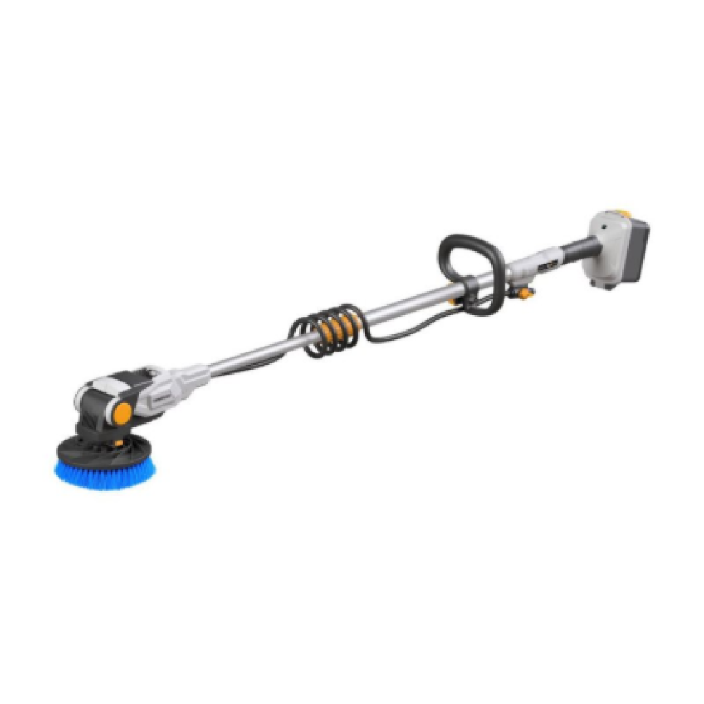 Batavia B.V. 18V Twin Brush - Cordless Brushless Telescopic Power Scrubber, Without Battery and Charger , IPX7