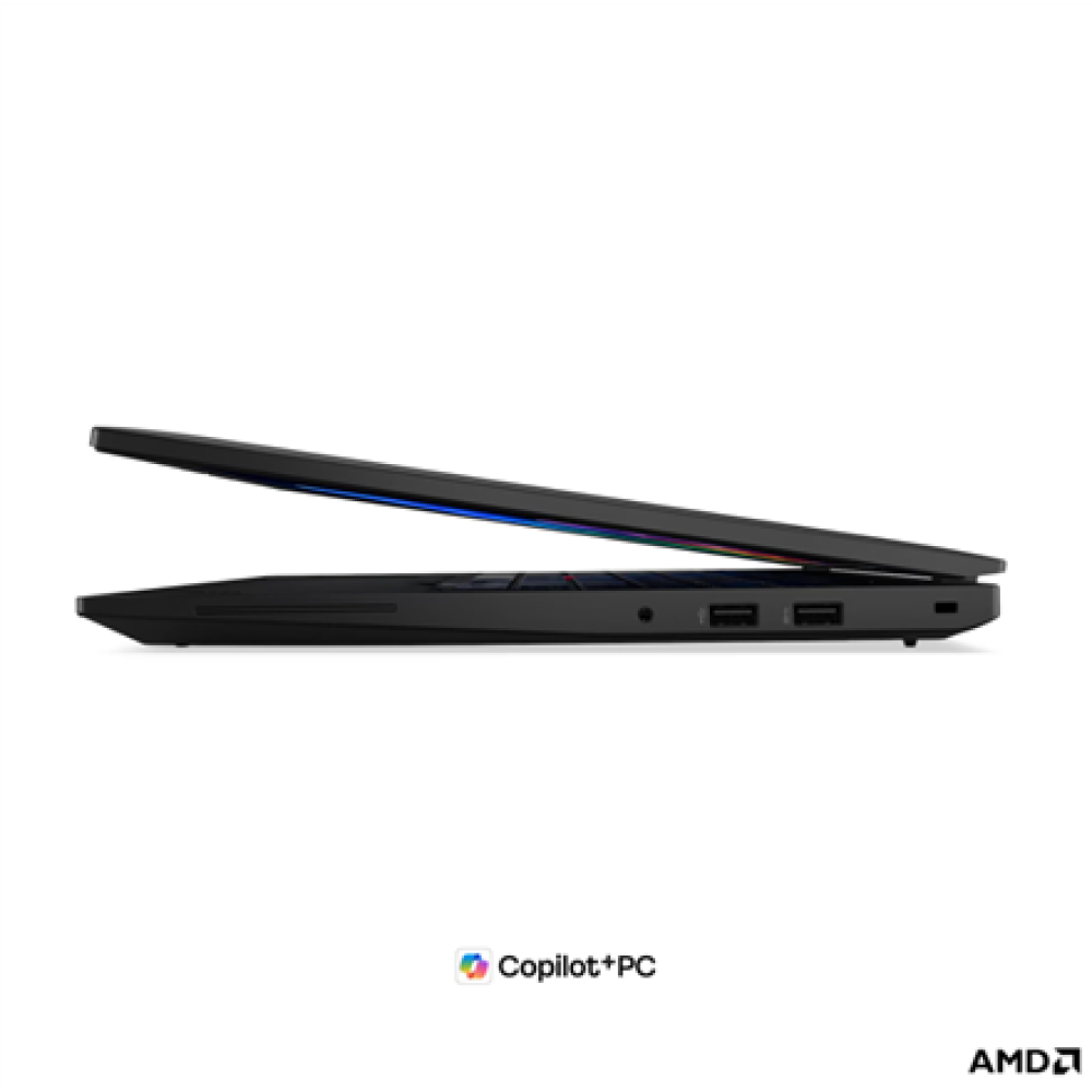 Lenovo ThinkPad L16 G3 AMD , Black , 16 , IPS , WUXGA , 1920 x 1200 pixels , Anti-glare , AMD Ryzen AI 5 , 430 , 16 GB , SODIMM DDR5 , Solid-state drive capacity 512 GB , AMD Radeon 840M Graphics , Windows 11 Pro , 802.11be , Bluetooth version 5.4 , Keybo