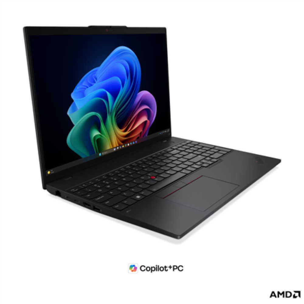 Lenovo ThinkPad L16 G3 AMD , Black , 16 , IPS , WUXGA , 1920 x 1200 pixels , Anti-glare , AMD Ryzen AI 5 , 430 , 16 GB , SODIMM DDR5 , Solid-state drive capacity 512 GB , AMD Radeon 840M Graphics , Windows 11 Pro , 802.11be , Bluetooth version 5.4 , Keybo