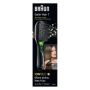 Paddle brush , Braun , BR710 , Warranty 24 month(s) , Ion conditioning , Black/Green