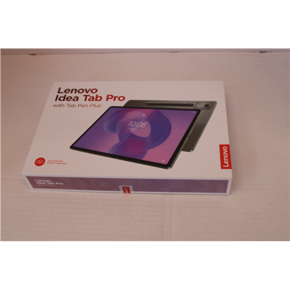 SALE OUT. Lenovo Idea Tab Pro 12.7 2944x1840 LTPS MEDIATEK DIMENSITY 8300 UFS/8GB/256GB/Grey/2Y Warranty , Lenovo Tab (without power adapter) , TB373FU , 12.7 , Luna Grey , LTPS , 2944 x 1840 pixels , MediaTek , Dimensity 8300 , 8 GB , Soldered LPDDR5x , 