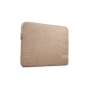Case Logic Reflect , Fits up to size 14 , Laptop sleeve , Boulder beige
