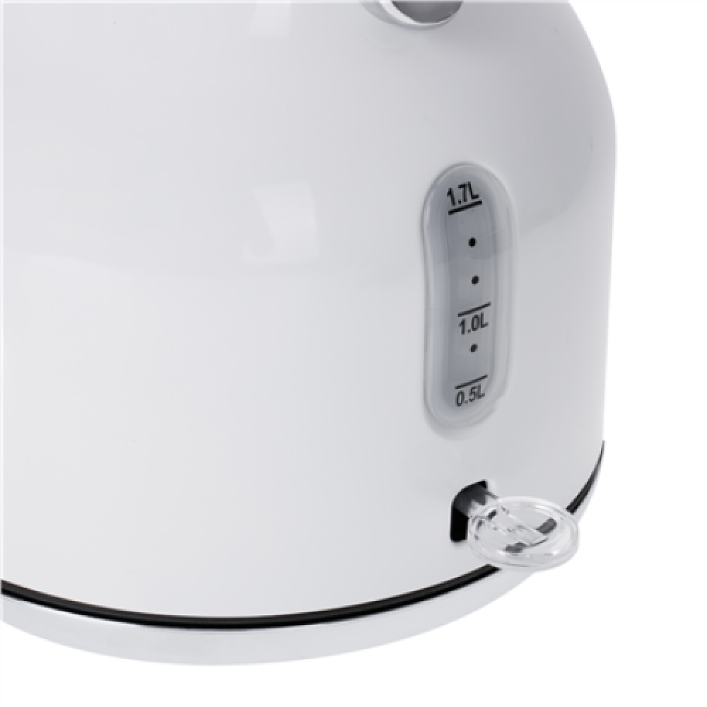 Adler , Kettle with a Thermomete , AD 1346w , Electric , 2200 W , 1.7 L , Stainless steel , 360° rotational base , White
