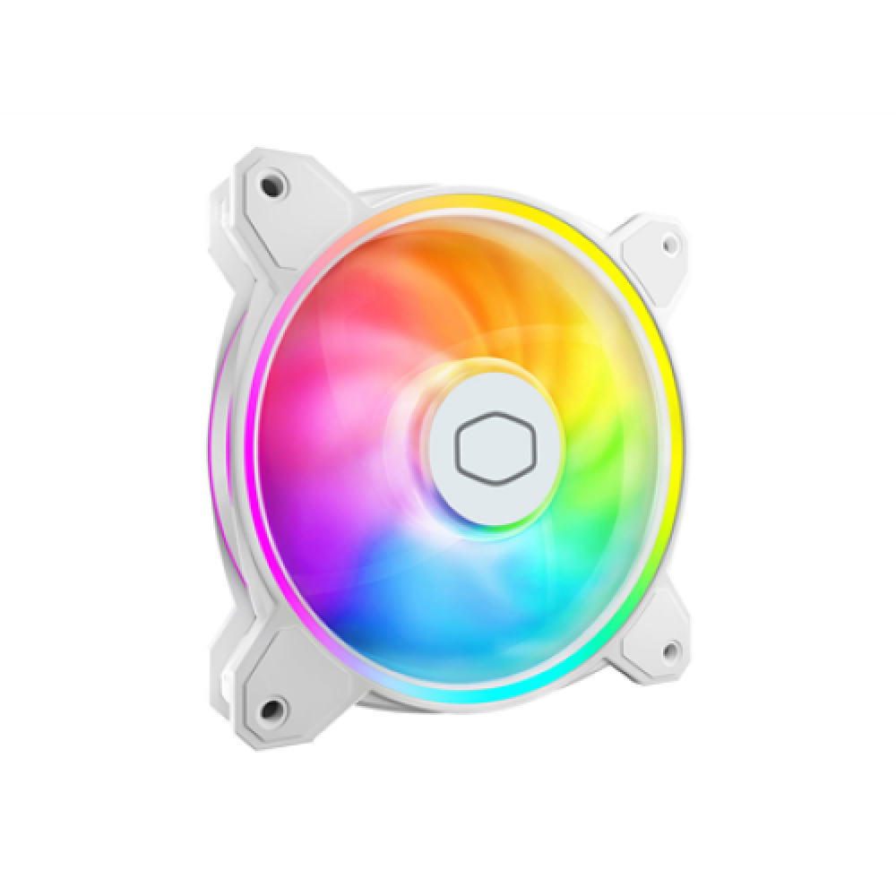 Cooler Master MasterFan MF120 Halo2 White Edition Cooler