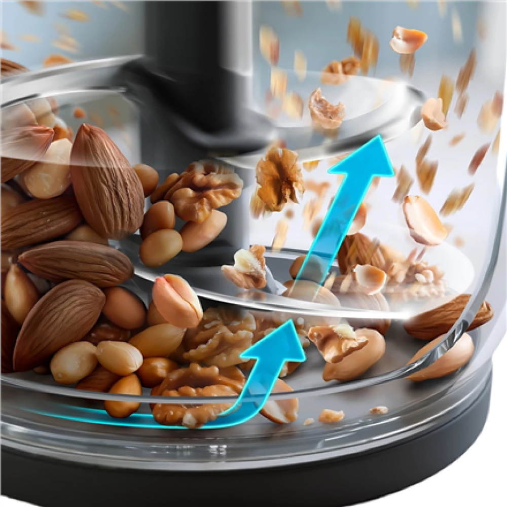 Philips Chopper , HR1503/00 Series 3000 , Stainless Steel , 500 W