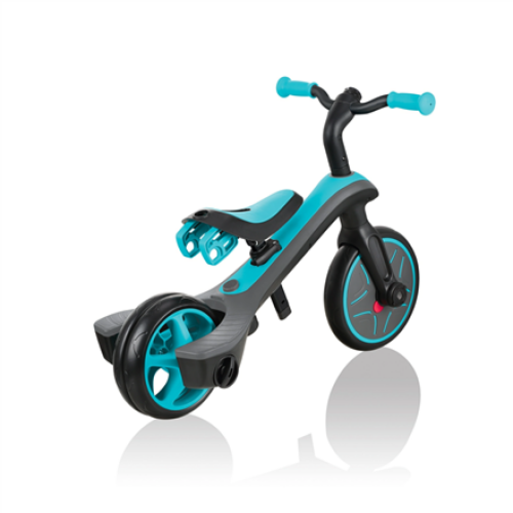 Globber , Teal , Tricycle and Balance Bike , Explorer Trike 2in1