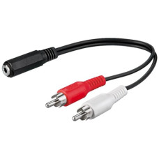 Goobay , Audio cable adapter, 3.5 mm , 50092