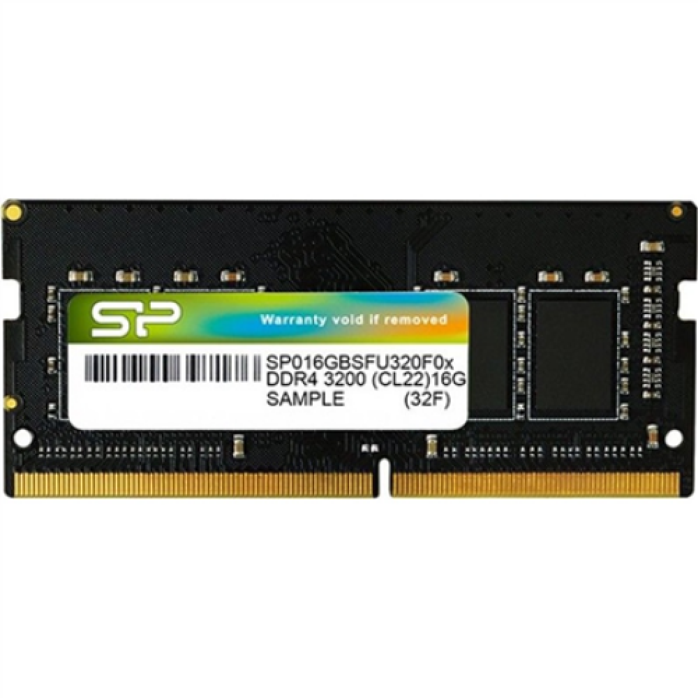 Silicon Power , SP016GBSFU320X02 , 16 GB , DDR4 , 3200 MHz , Notebook , Registered No , ECC No
