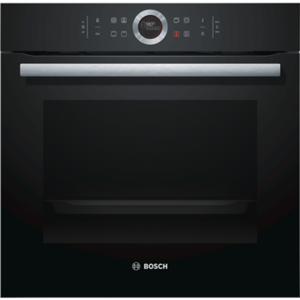 Bosch Oven HBG632BB1S 71 L, Multifunctional, Manual, Rotary switch, Height 59.5 cm, Width 59.5 cm, Black, Made in Germany, A+