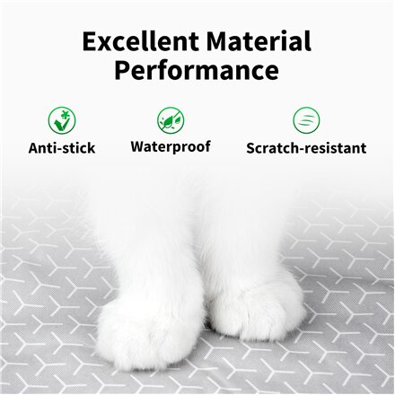 PETKIT High Performance Cat Litter Mat for Pura Max 2, Purobot Max Pro/2, Purobot Max 3 , P99026 , Gray/Green