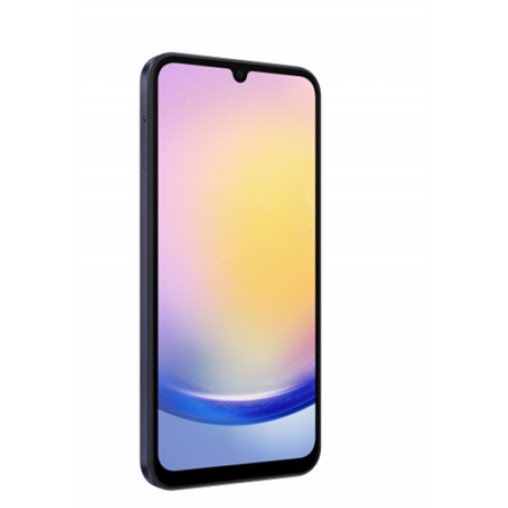 Samsung Galaxy , A25 (A256) , Black , 6.5 , Super AMOLED , 1080 x 2340 pixels , Exynos , 1280 (5 nm) , Internal RAM 6 GB , 256 GB , microSDXC (uses shared SIM slot) , Dual SIM , Nano-SIM , 3G , 4G , 5G , Main camera resolution 50+8+2 MP , Secondary camera