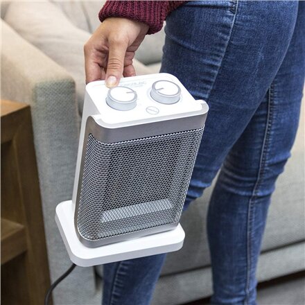 Cecotec , Ready Warm 6100 Ceramic Rotate , Ceramic Heater , 1500 W , Number of power levels 3 , Suitable for rooms up to 35-40 m³ , Suitable for rooms up to Up to 15 m² , White