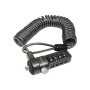 Logilink NBS004, Notebook Coil Cable Lock, black