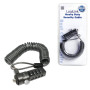Logilink NBS004, Notebook Coil Cable Lock, black