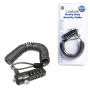 Logilink NBS004, Notebook Coil Cable Lock, black