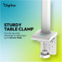 Digitus LED Desk Lamp, 50 cm, White , DA-90491 , 1025 lm , 7 W , 3000-6500 K , Warm to cold white light , LED lamp , 10 V