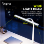 Digitus LED Desk Lamp, 50 cm, White , DA-90491 , 1025 lm , 7 W , 3000-6500 K , Warm to cold white light , LED lamp , 10 V