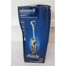 SALE OUT. , Bissell Vacuum Cleaner , CrossWave C3 Select , Corded operating , Handstick , Washing function , 560 W , - V , Black/Titanium/Blue , Warranty 24 month(s) , DAMAGED PACKAGING