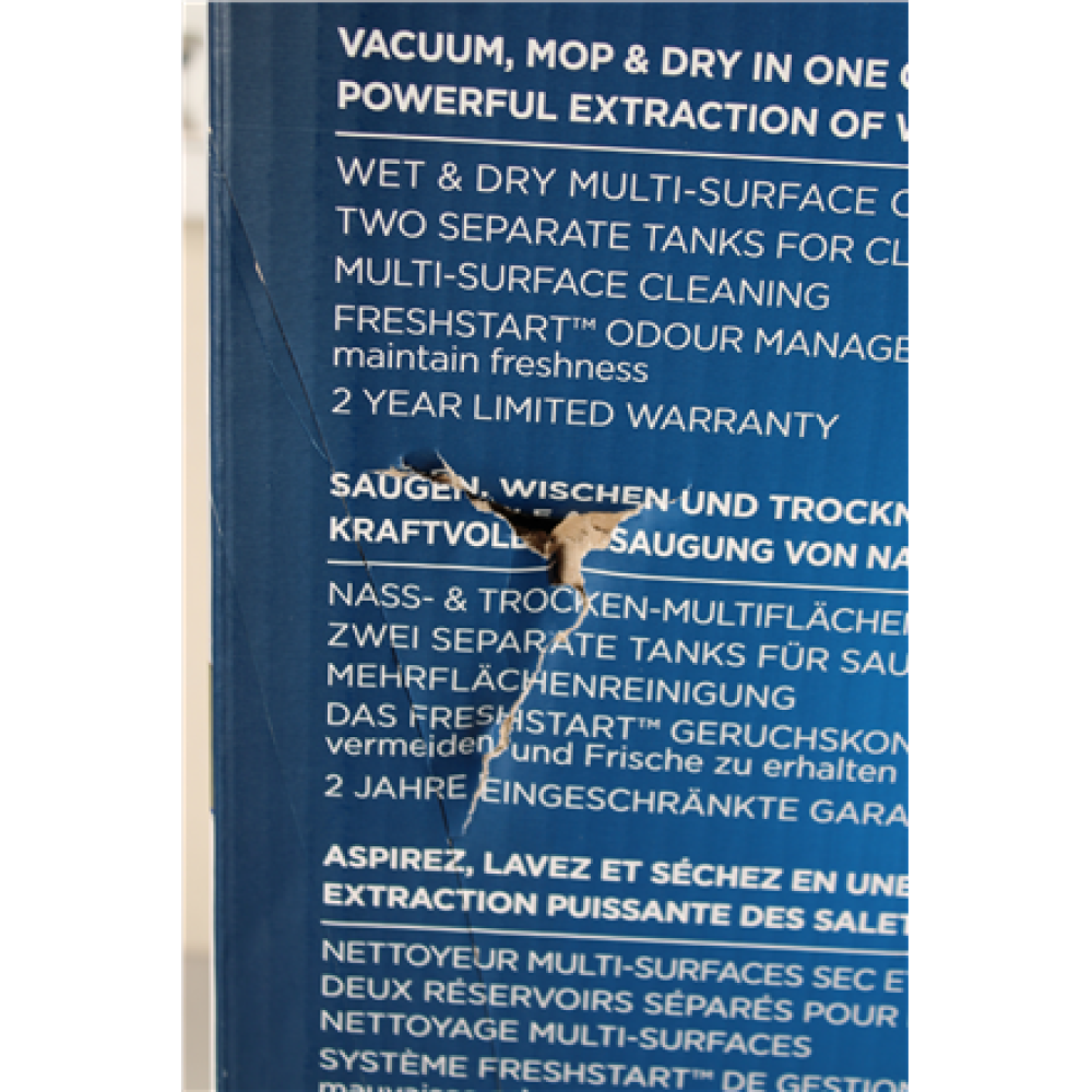 SALE OUT. Bissell Vacuum Cleaner , CrossWave C3 Select , Corded operating , Handstick , Washing function , 560 W , - V , Black/Titanium/Blue , Warranty 24 month(s) , DAMAGED PACKAGING
