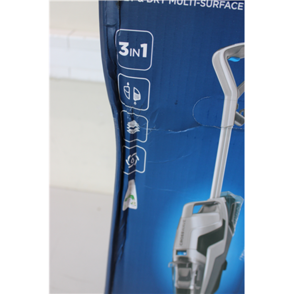SALE OUT. , Bissell Vacuum Cleaner , CrossWave C3 Select , Corded operating , Handstick , Washing function , 560 W , - V , Black/Titanium/Blue , Warranty 24 month(s) , DAMAGED PACKAGING