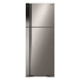 Hitachi Refrigerator R-V541PRU0 (BSL) Energy efficiency class F, Free standing, Double Door, Height 183.5 cm, No Frost system, Fridge net capacity 333 L, Freezer net capacity 117 L, 41 dB, Brilliant Silver
