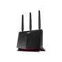 LTE Modem Router , 4G-AC86U Wireless-AC2600 , 802.11ac , 800+1733 Mbit/s , 10/100/1000 Mbit/s , Ethernet LAN (RJ-45) ports 4 , Mesh Support No , MU-MiMO Yes , 3G/4G via optional USB adapter , Antenna type Dual-band , 1 x USB 2.0 , 36 month(s)