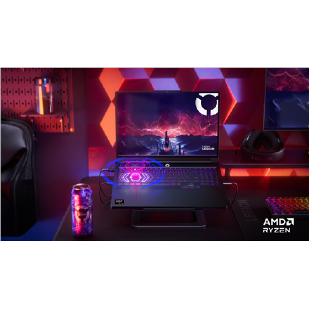 Lenovo Legion Pro 7 16AFR10H , Eclipse Black , 16 , OLED , WQXGA , 2560 x 1600 pixels , Glossy , AMD Ryzen 9 , 9955HX3D , 32 GB , SO-DIMM DDR5 , Solid-state drive capacity 2000 GB , NVIDIA GeForce RTX 5080 , GDDR7 , 16 GB , Windows 11 Home , 802.11be , Bl