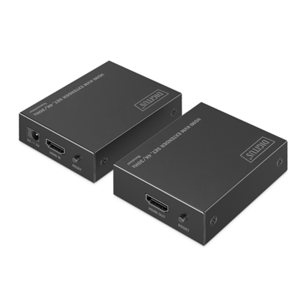 Digitus , HDMI KVM Extender Set, 4K/30Hz , DS-55357 , Black