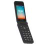 myPhone Flip , LTE , Black , 2.8 , TFT , 48 MB , 128 MB , 3G , Bluetooth , 2.1 , USB version Type-C , Built-in camera , Main camera resolution 1.3 MP , 1000 mAh